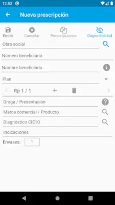 DSalud Médicos android App screenshot 4